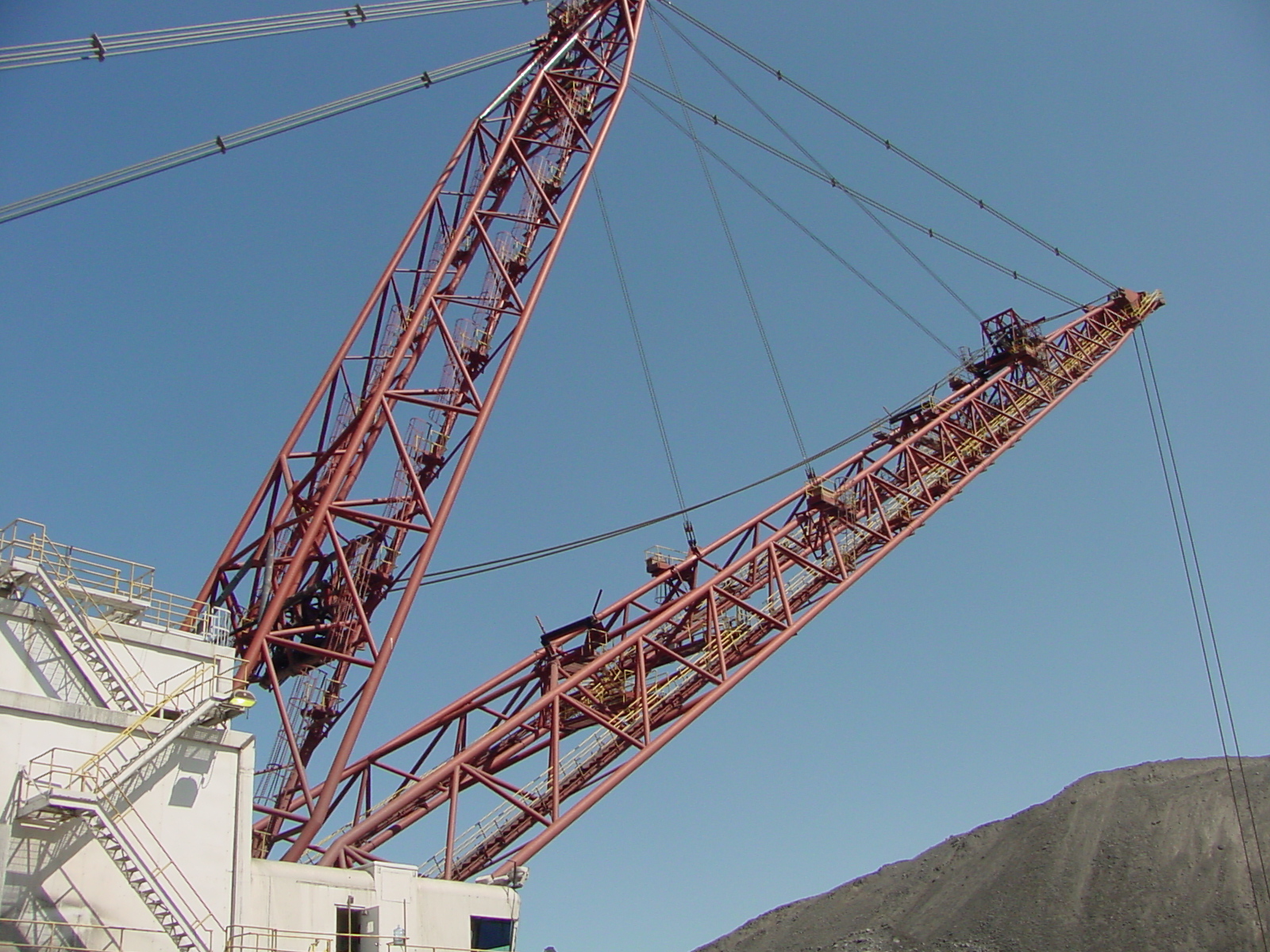 Drag Line Boom Structure